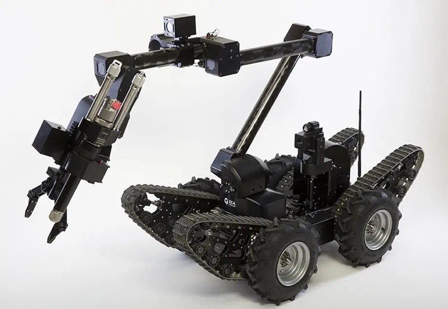 Iguana French Tracked Unmanned Ground Vehicle (UGV) (A)